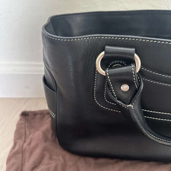 Celine Leather Boogie Bag in Black - Picture 2 of 13